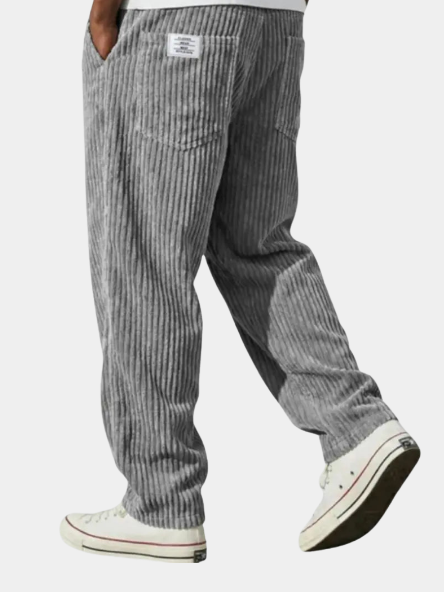Leblanc™ | Pantalones de terciopelo acanalado