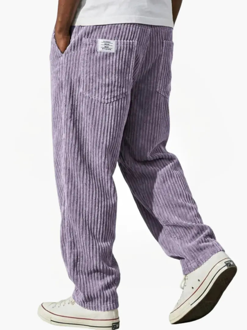 Leblanc™ | Pantalones de terciopelo acanalado
