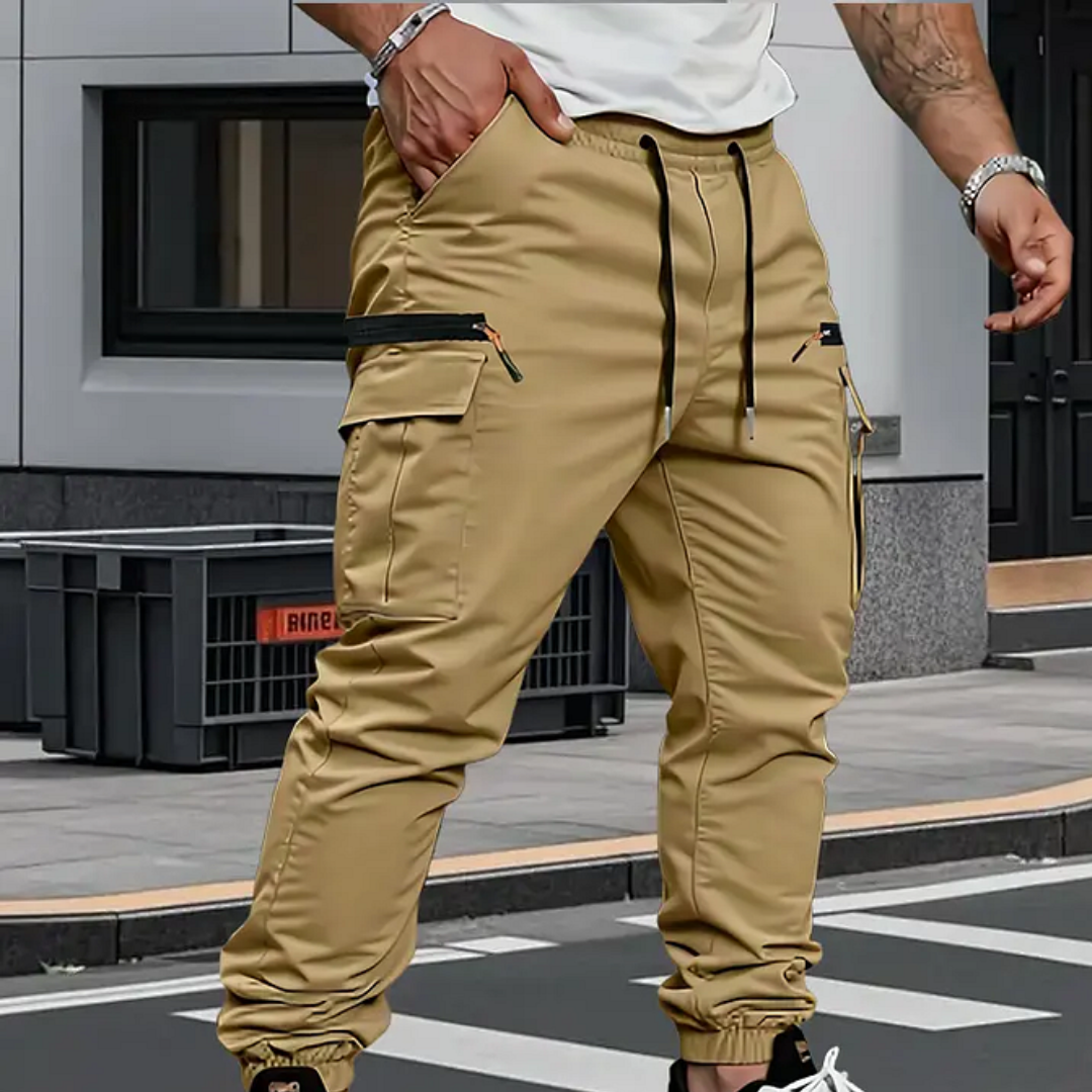 ROLAND / Pantalones elásticos cargo