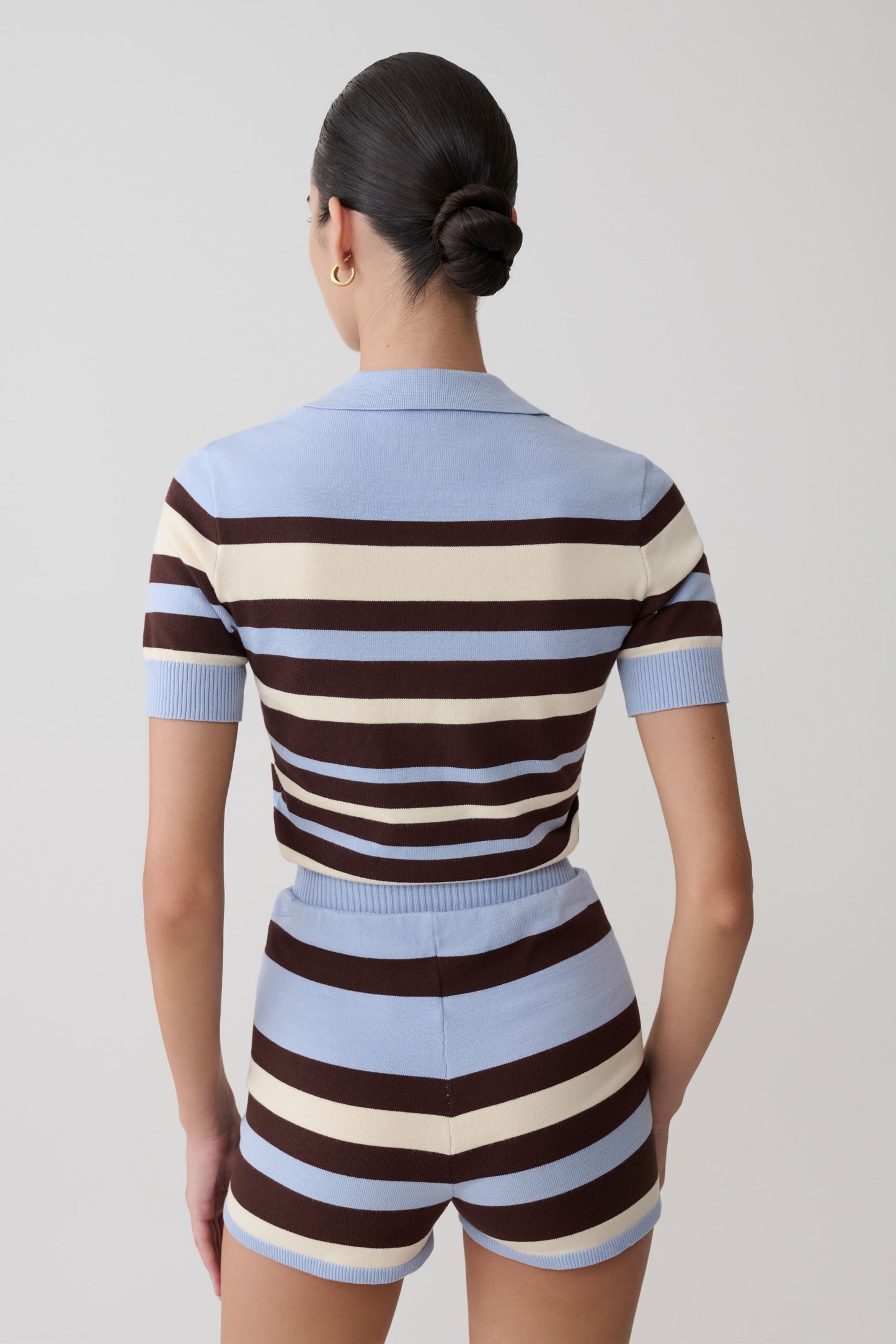 Conjunto Chocolate-Azul