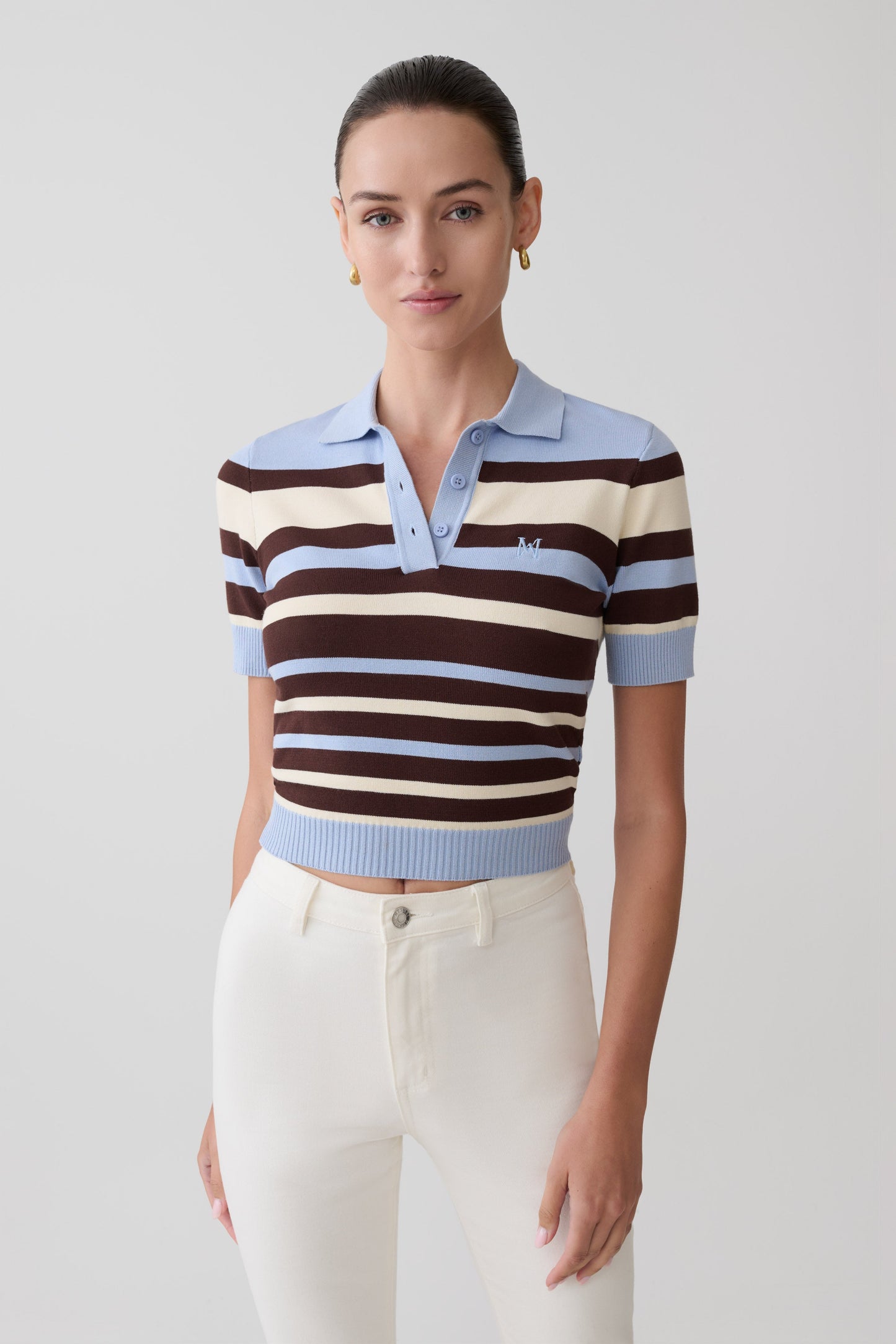 Conjunto Chocolate-Azul