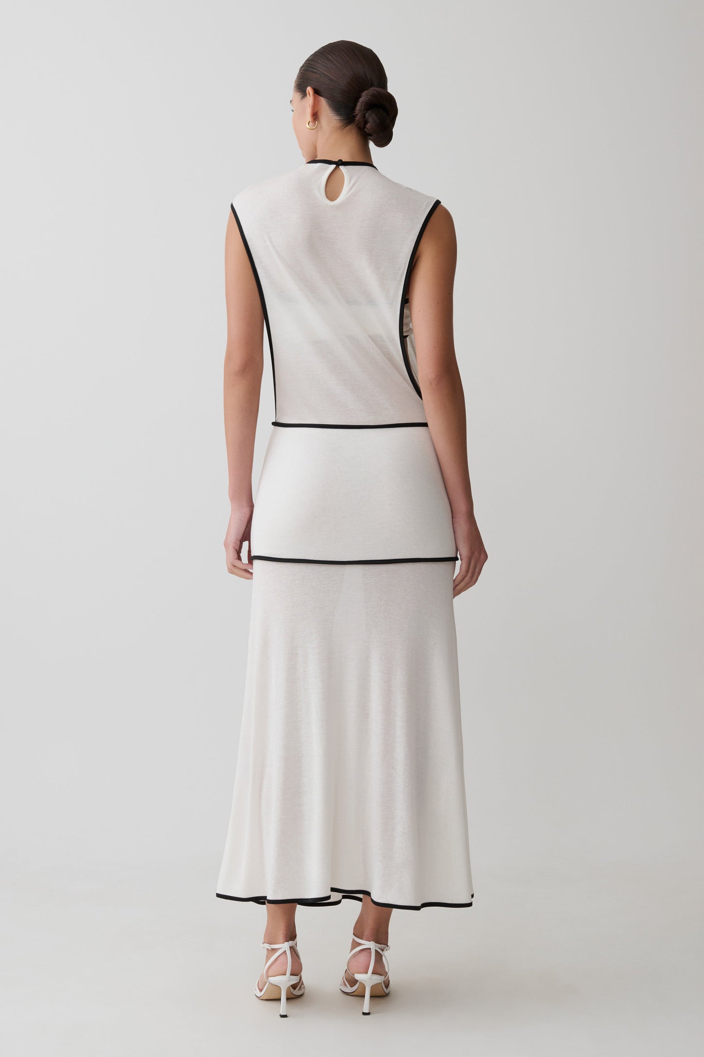 Vestido BlancoNegro