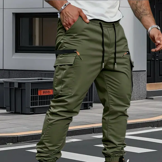 ROLAND / Pantalones elásticos cargo