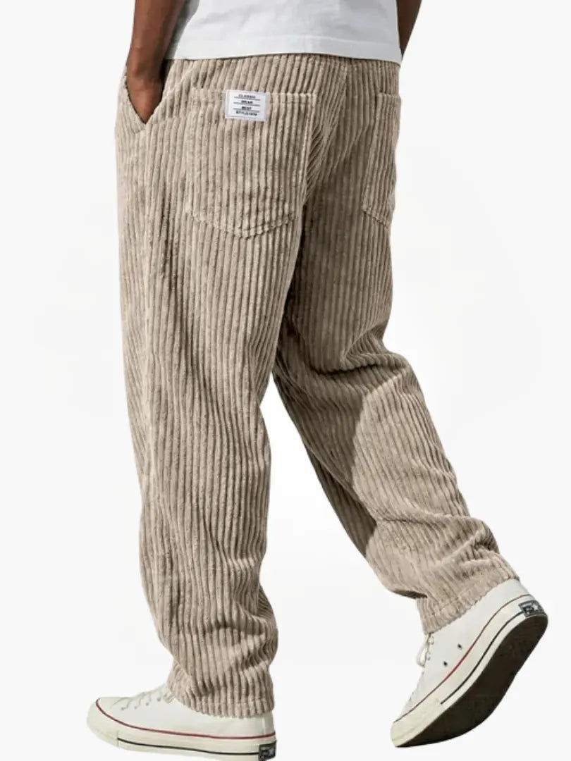 Leblanc™ | Pantalones de terciopelo acanalado