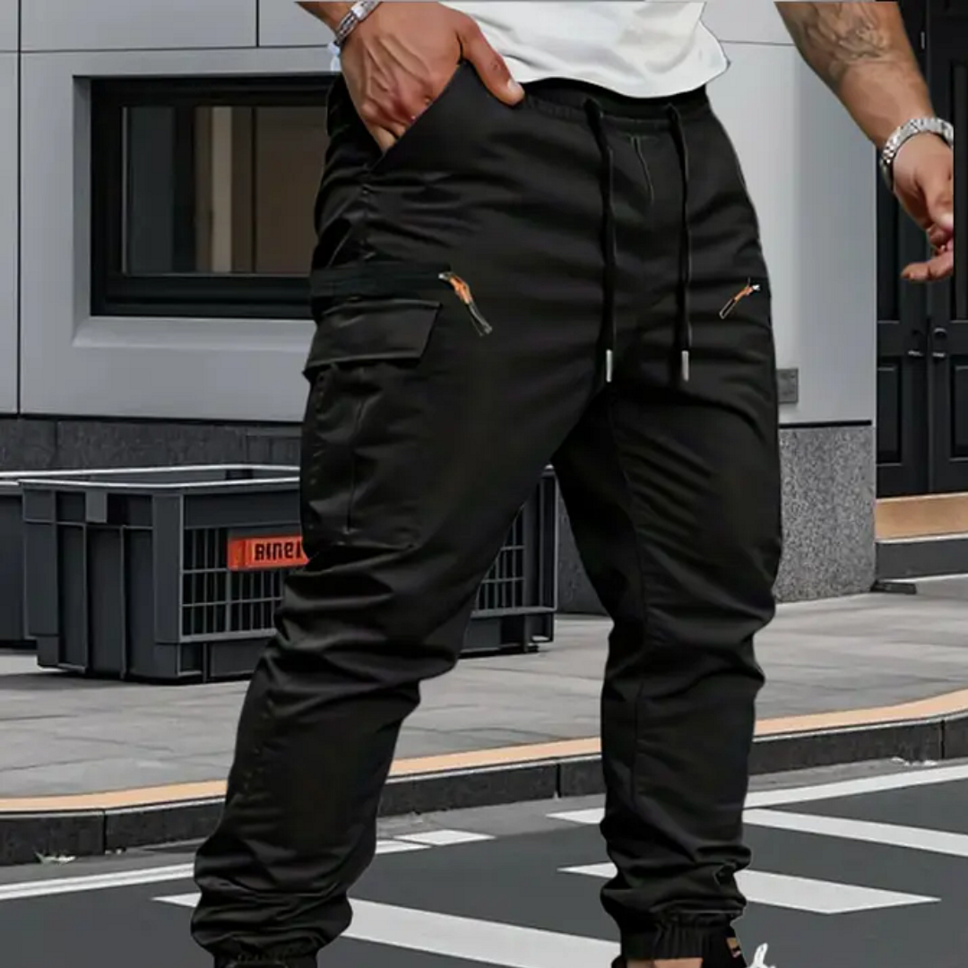 ROLAND / Pantalones elásticos cargo