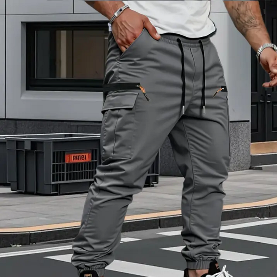 ROLAND / Pantalones elásticos cargo