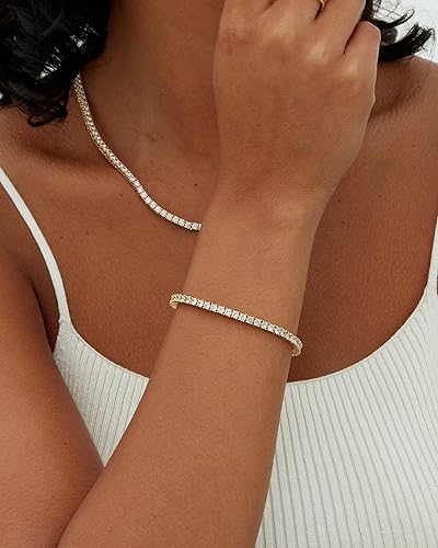 Pulsera «tennis» | Oro