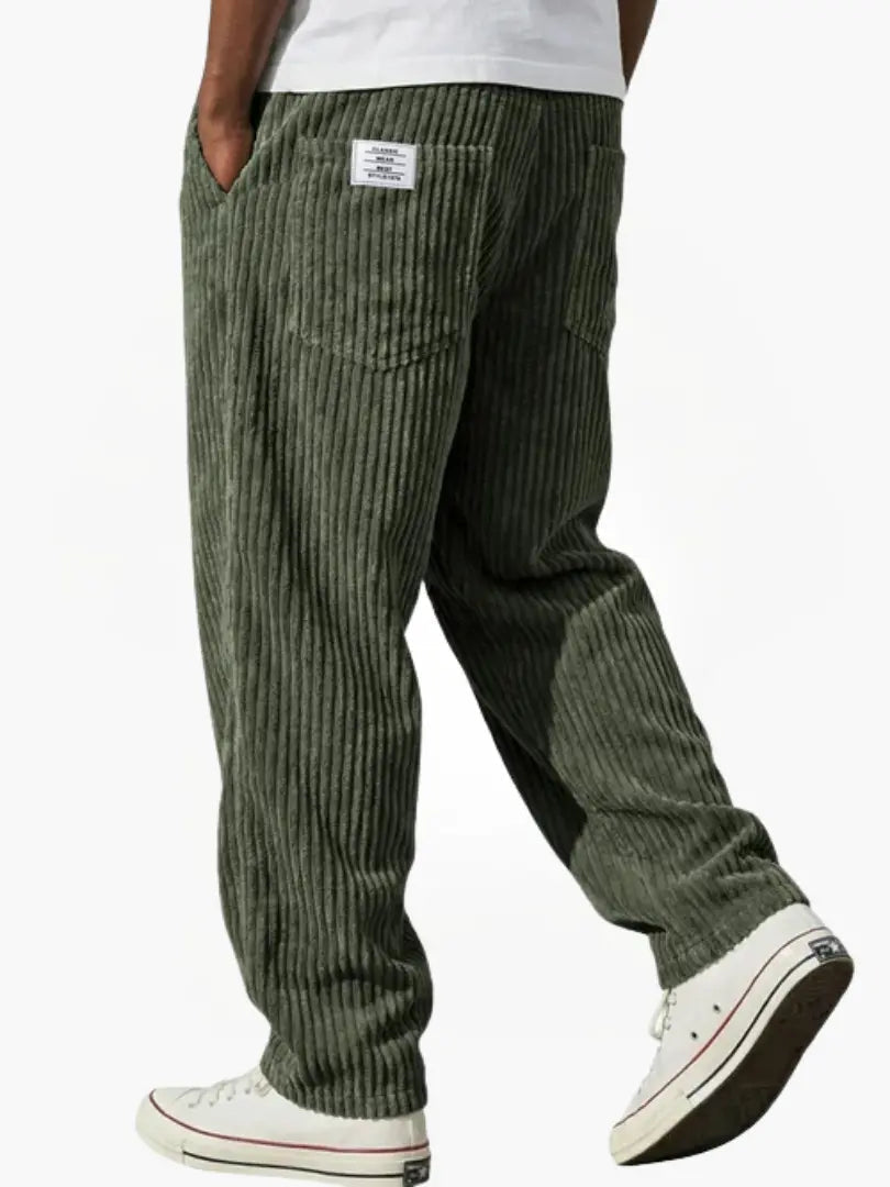 Leblanc™ | Pantalones de terciopelo acanalado