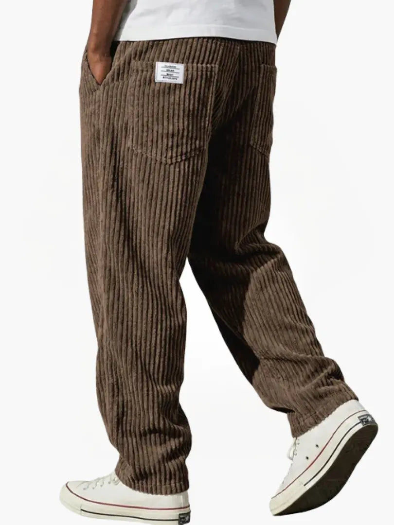 Leblanc™ | Pantalones de terciopelo acanalado