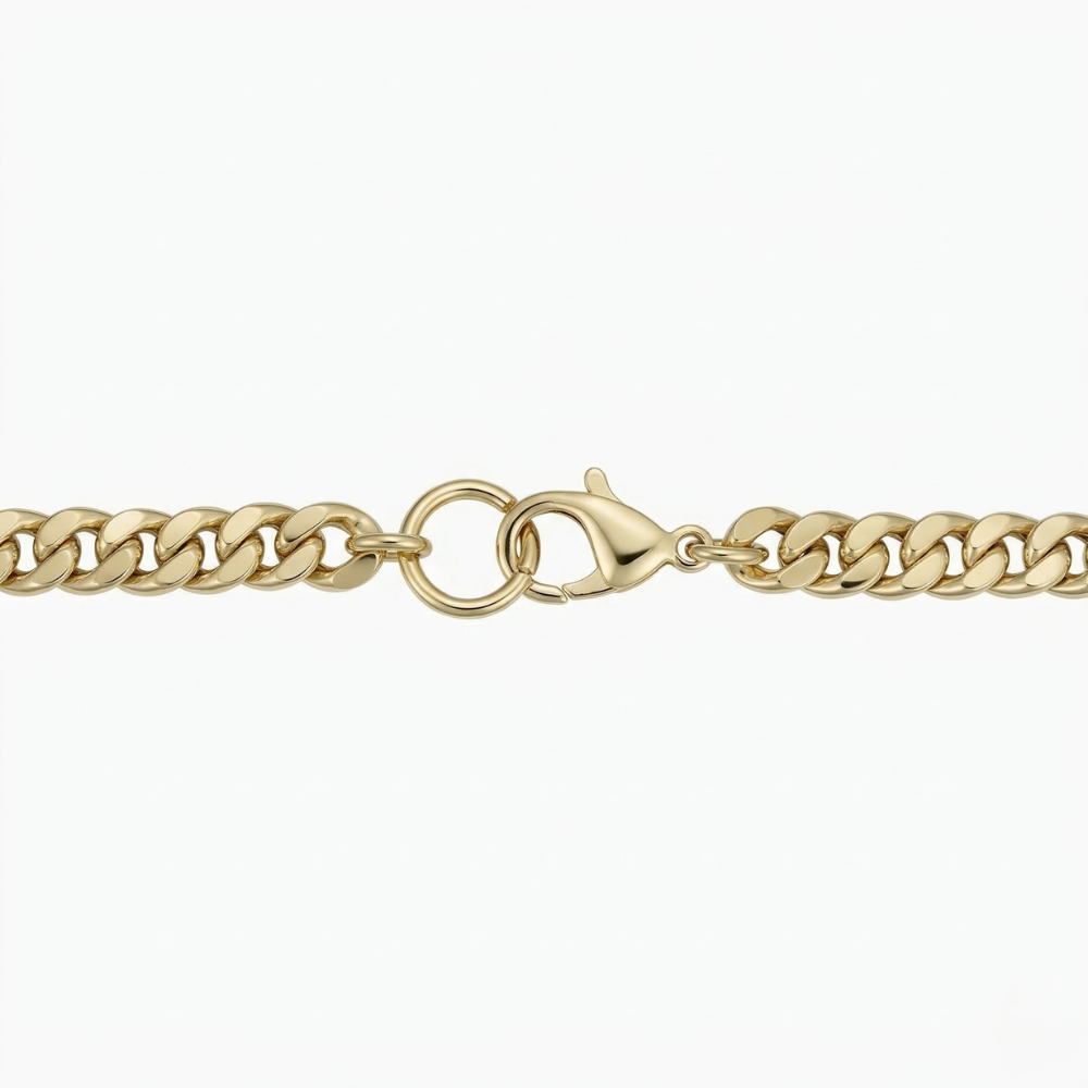 Pulsera cubana «Estate» | Oro
