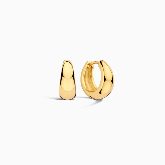 Pendientes Rue Hoops | Oro