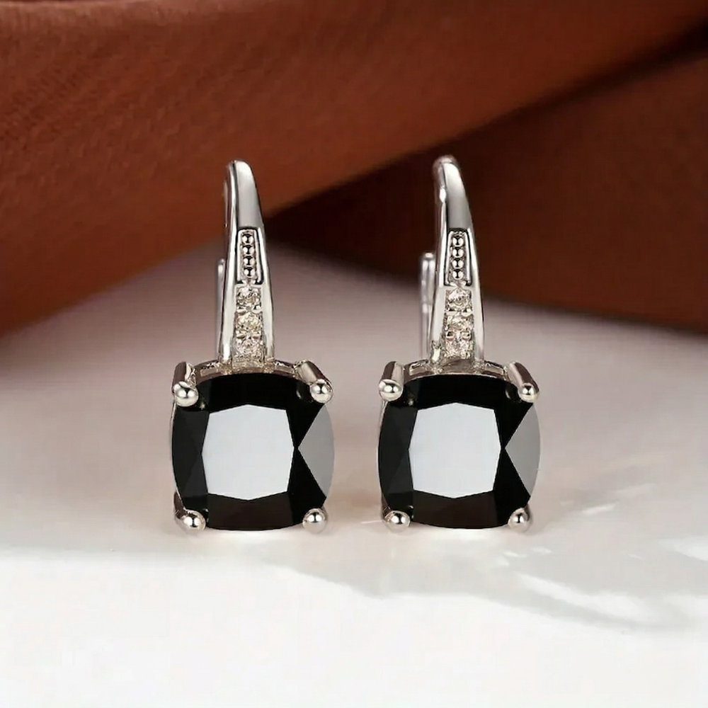 Pendientes de aro «Mystic Stone» | Oro