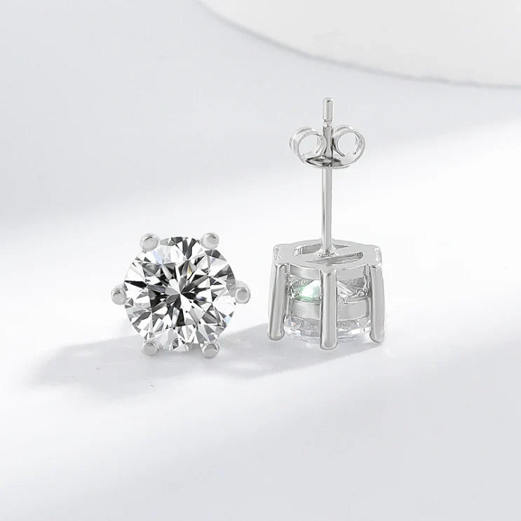 Pendientes Tera | Oro blanco