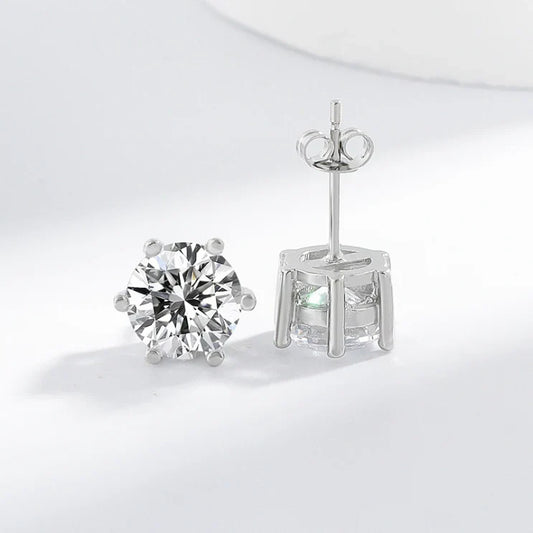 Pendientes Tera | Oro blanco