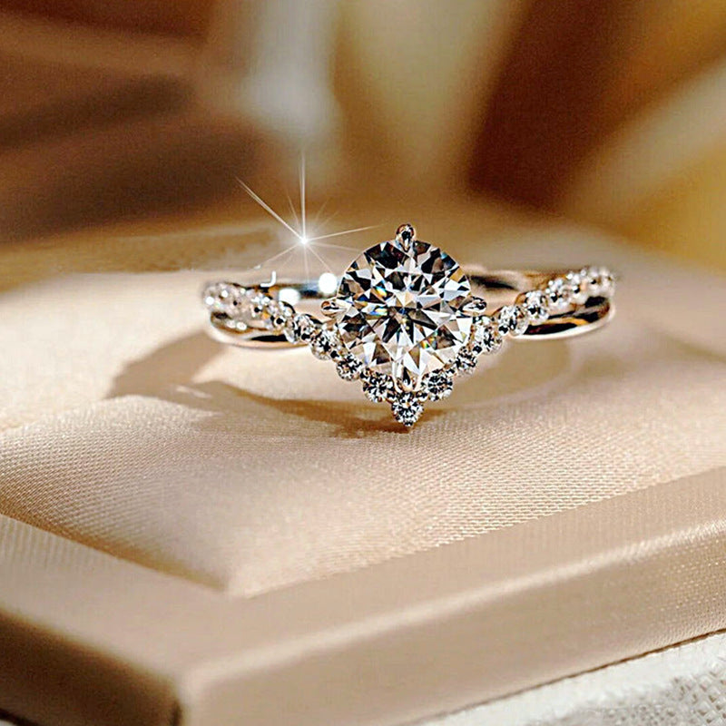 Anillo Celina Everhart | Oro blanco
