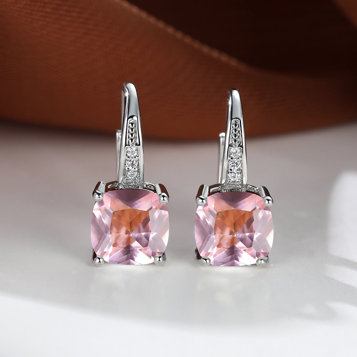 Pendientes de aro «Mystic Stone» | Oro