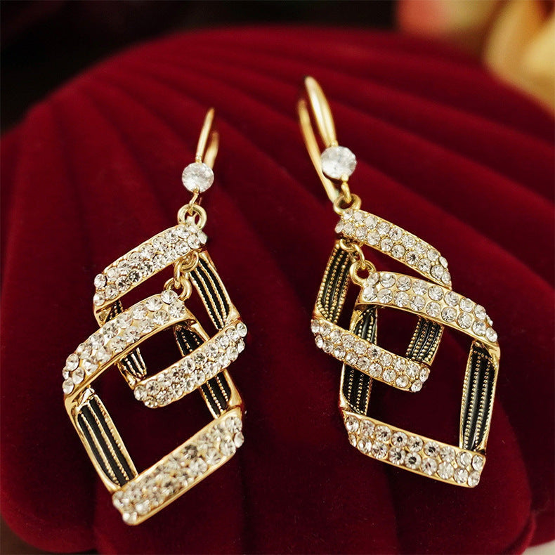 Pendientes en capas Stella Virelle | Dorado