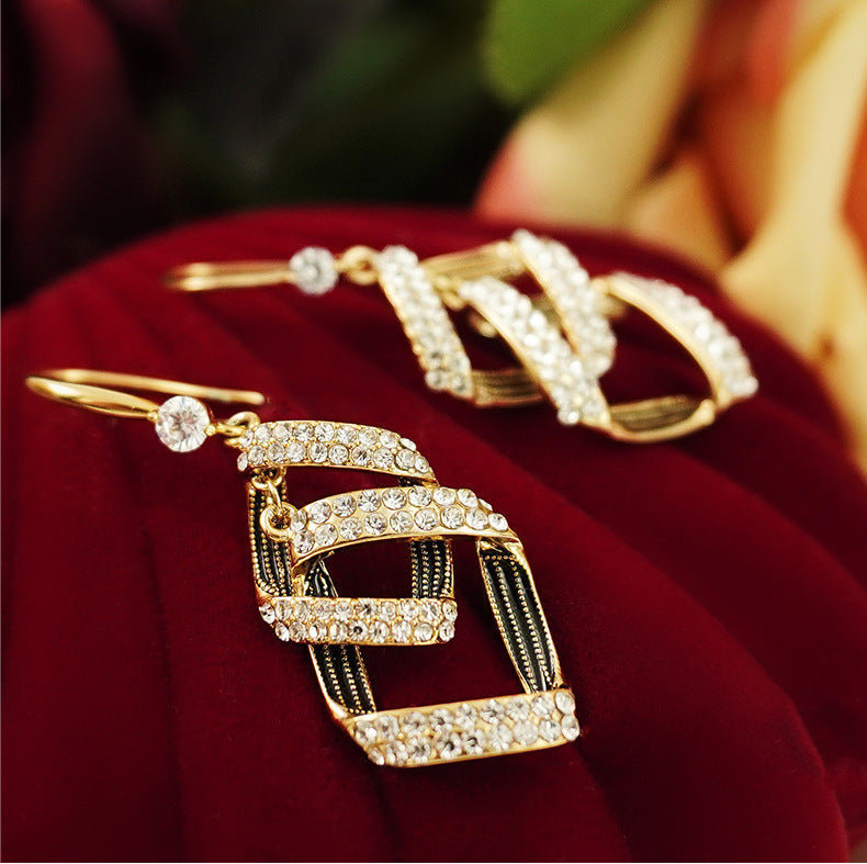 Pendientes en capas Stella Virelle | Dorado