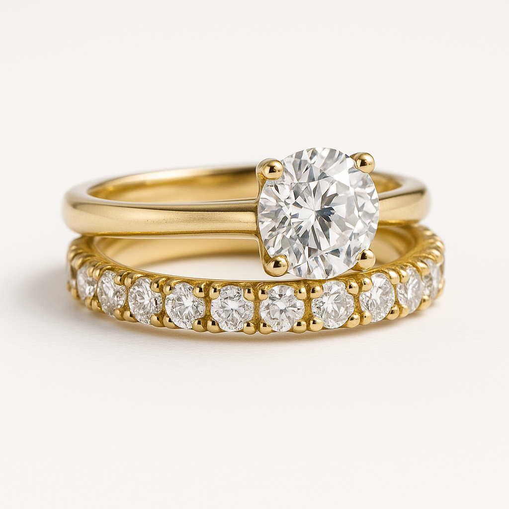 Conjunto de anillos Savaya | Oro