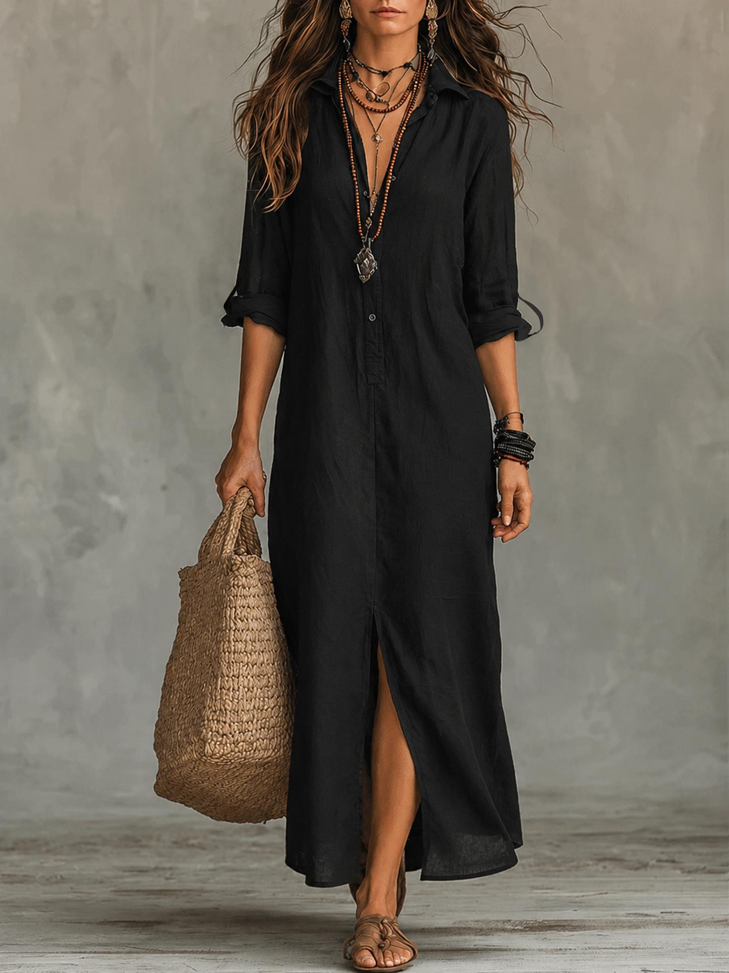 Vestido largo BOHEMIO