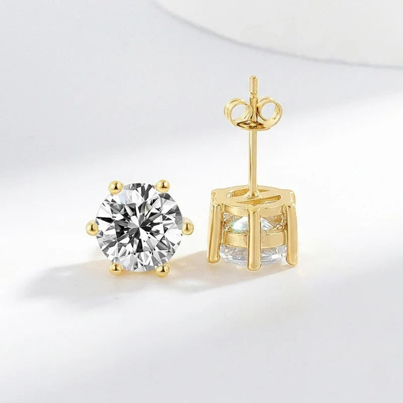 Pendientes Tera | Oro blanco